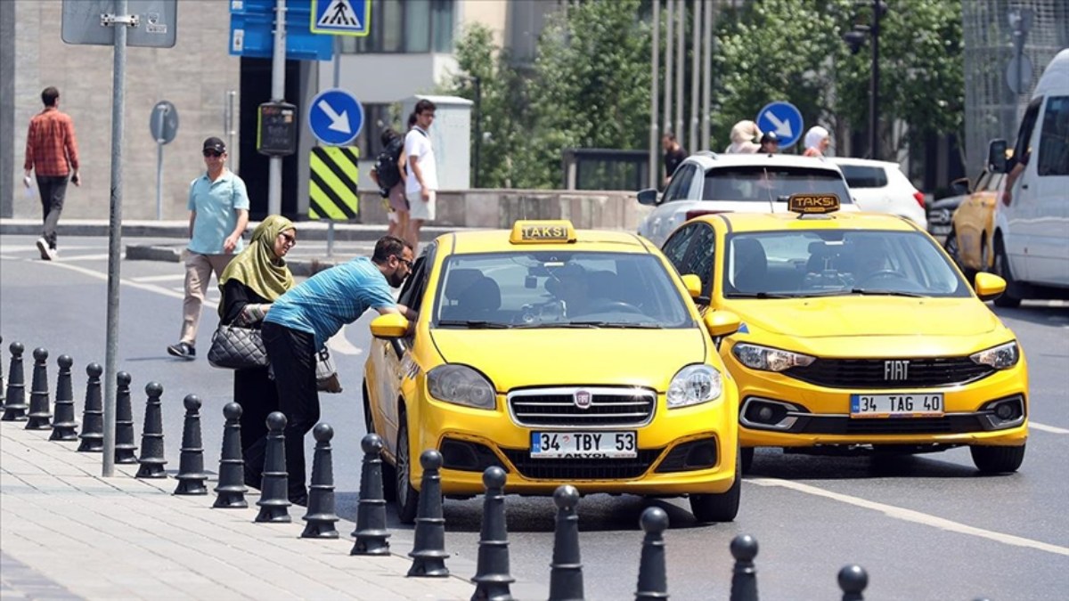 Fark ettiniz mi? İstanbul'da taksi plakaları bakın neden 