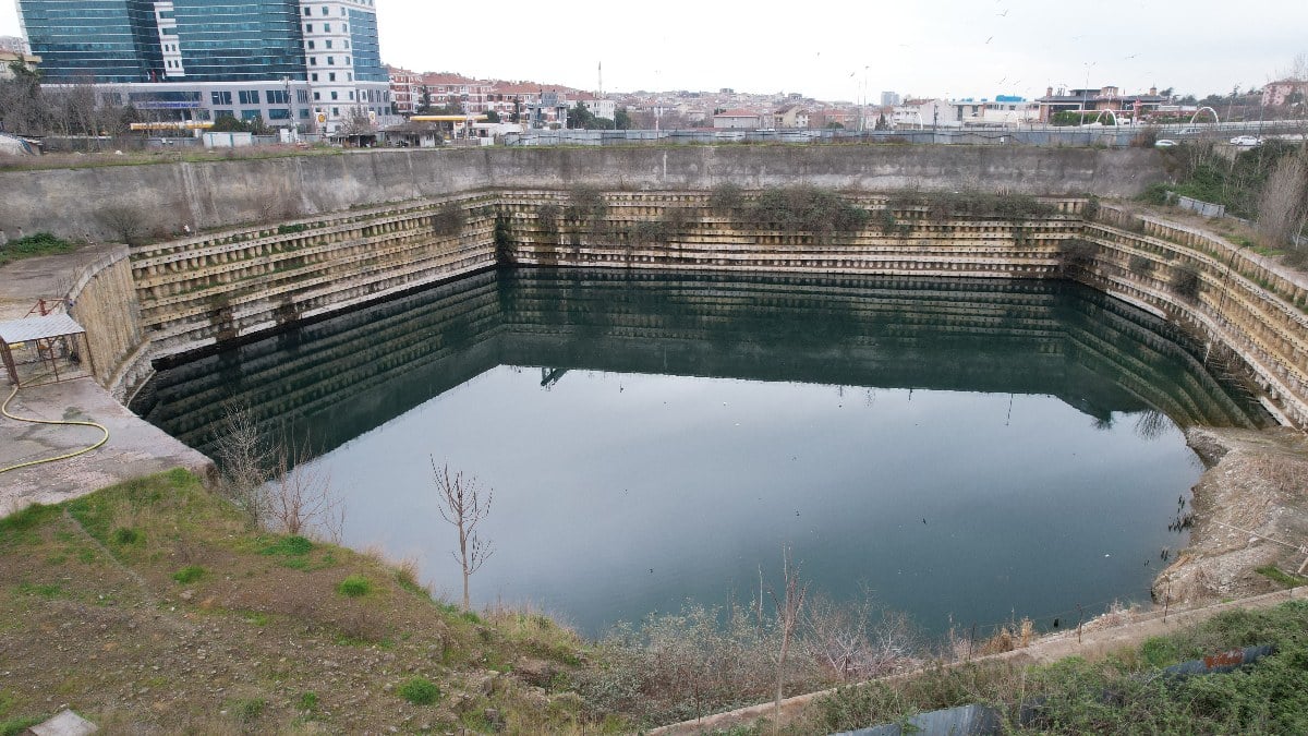 İstanbul'da inşaat çalışması durdu: Google Maps göl olarak gösterdi