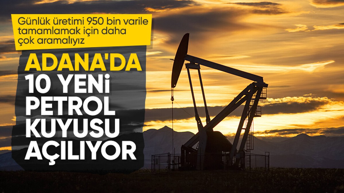 TPAO, Adana'da petrol arayacak: 10 yeni sondaj kuyusu geliyor