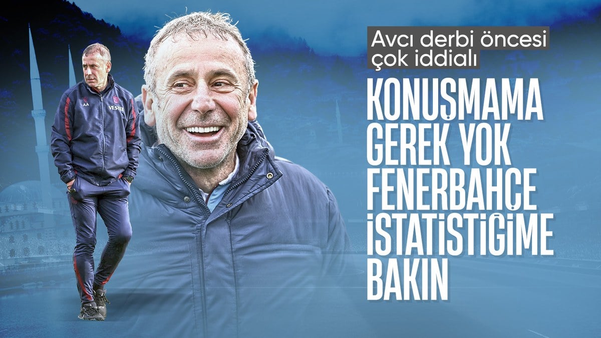Abdullah Avcı'dan Fenerbahçe derbisi açıklaması: Konuşmama gerek yok, istatistiğime bakın