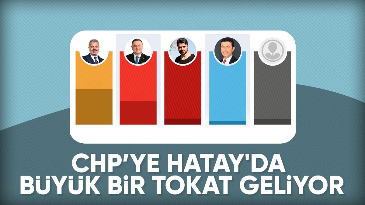 Hatay'dan son seçim anketi: AK Parti 16 puan fark attı!