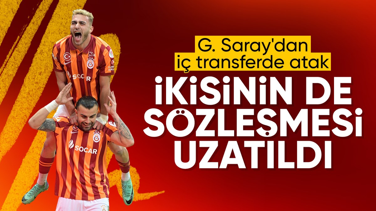 Galatasaray, iki oyuncusunun sözleşmesini uzatıyor