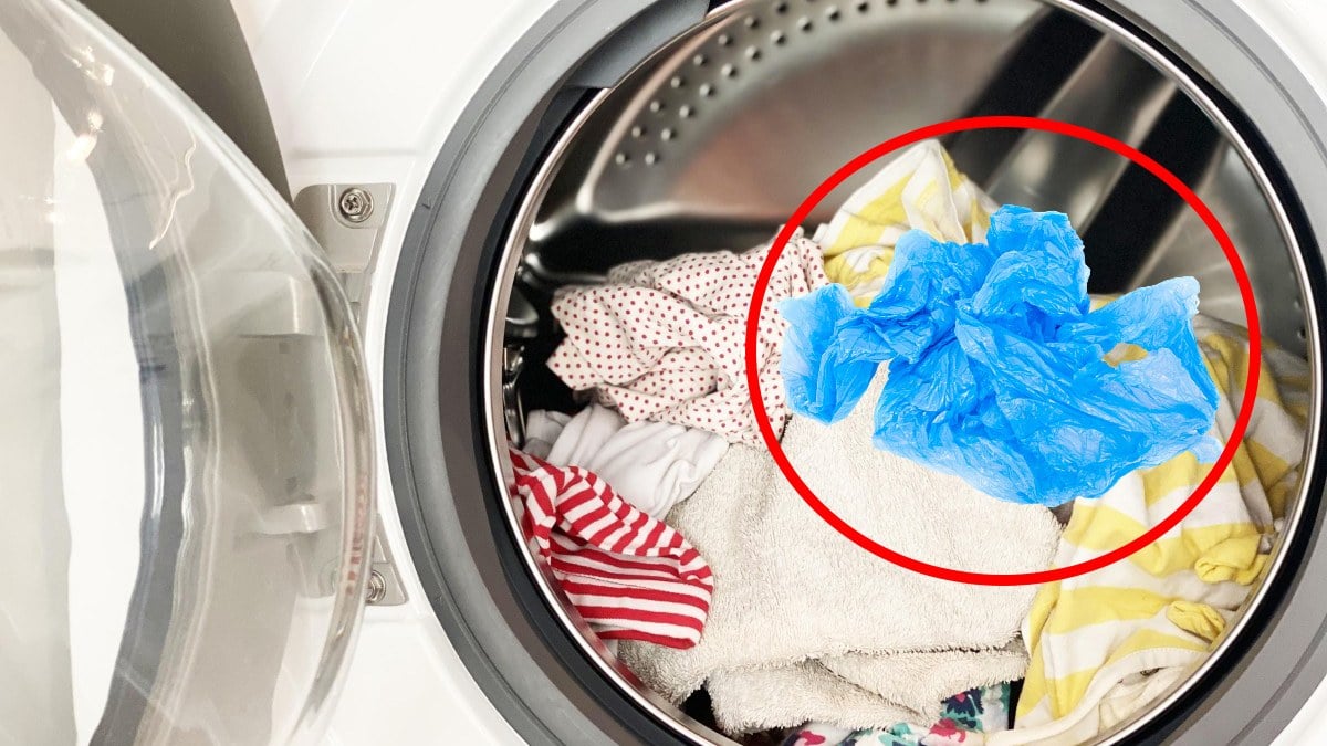 Çamaşır makinesine 1 tane poşet koyun, sonucu kendiniz görün