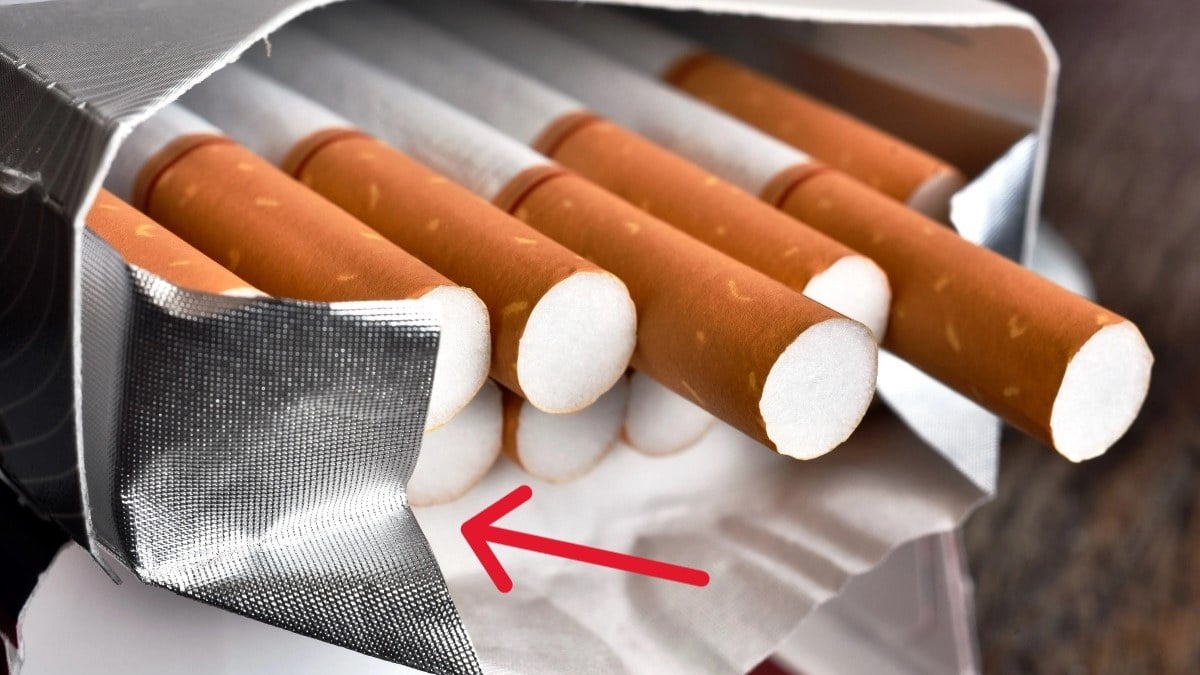 Sigara paketindeki alüminyum folyo bakın ne işe yarıyor