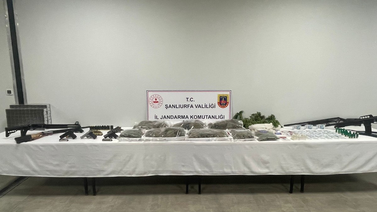 Şanlıurfa'da 13 ilde uyuşturucu operasyonu: 36 kişi gözaltına alındı
