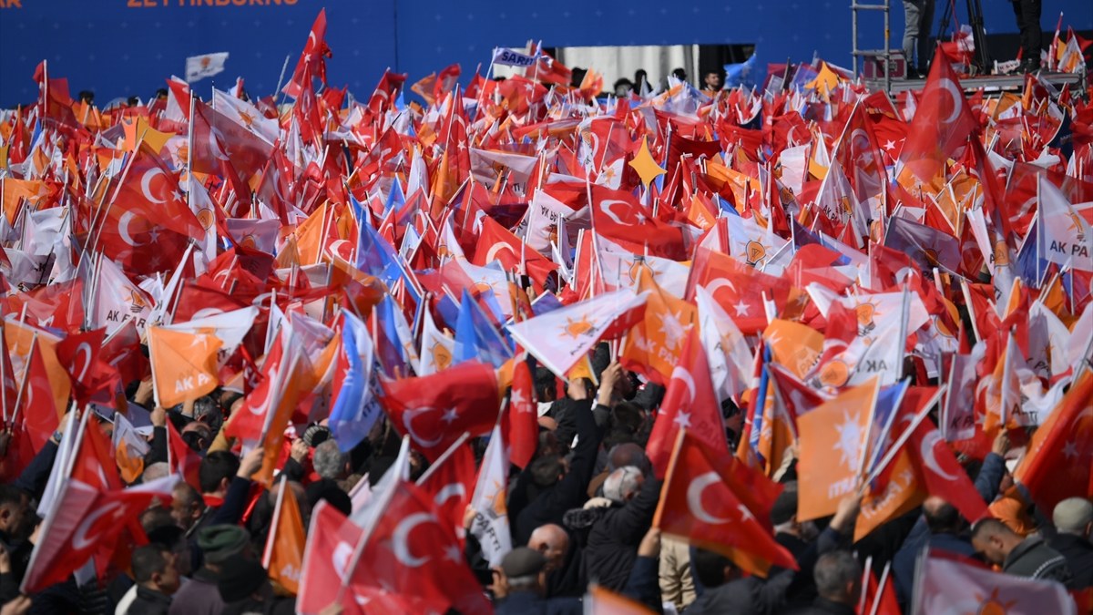 AK Parti’nin Yeniden Büyük İstanbul Mitingi'ni çok sayıda basın mensubu takip etti