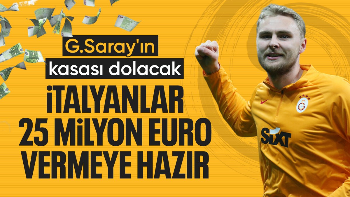 Galatasaray'a Victor Nelsson piyangosu: 25 milyon euro