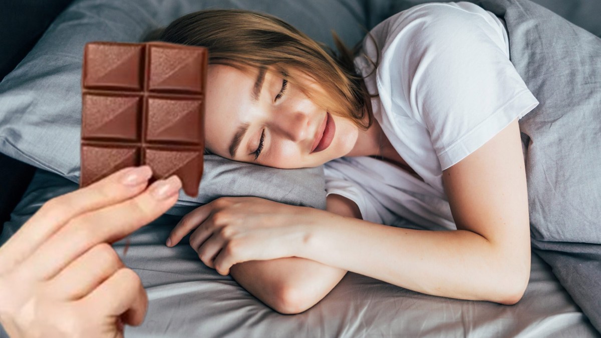Uyumadan önce çikolata yiyin, gerisini düşünmeyin