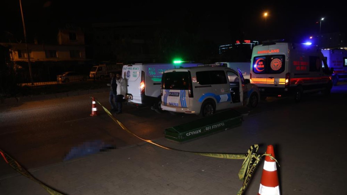 Adana'da motosikletin çarptığı yaşlı adam öldü