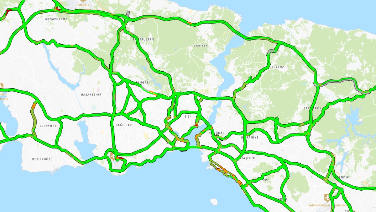 İstanbul'da seçimler, trafiği sıfırladı