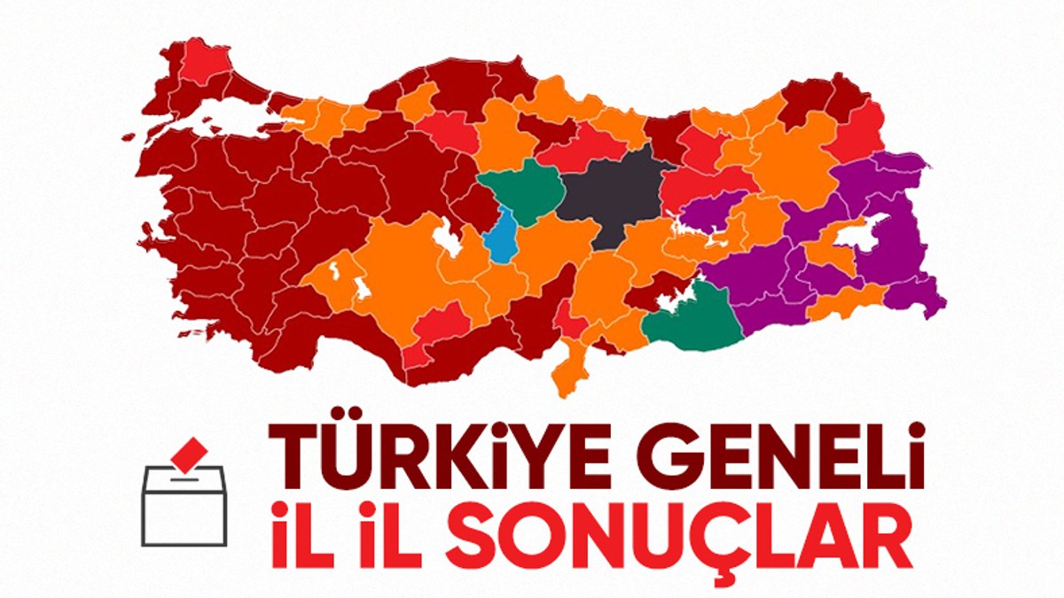Siyasi partilerin Türkiye genelinde aldıkları oy oranları