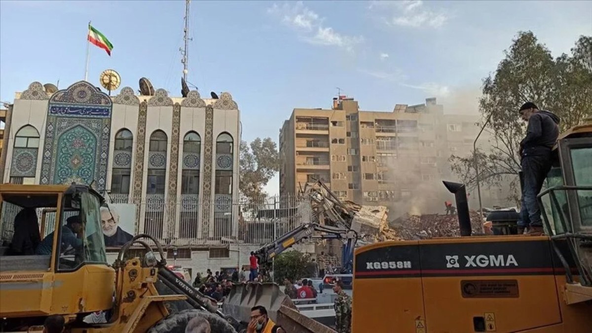 İsrail, İran'ın Suriye'deki konsolosluk binasını vurdu: 7 ölü