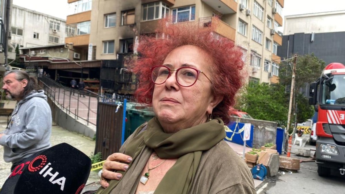 İstanbul'da 29 kişinin hayatını kaybettiği yangından etkilenen apartmanın yöneticisi konuştu