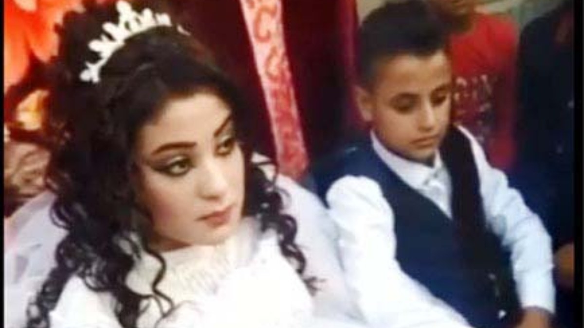 Gaziantep'te '8 yaşında evlilik' iddiası yalan çıktı! Görüntüler yurt dışından