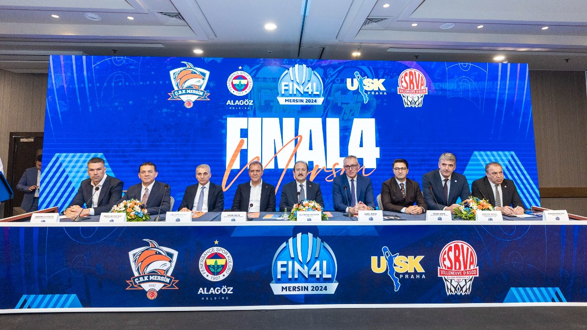 EuroLeague'de Dörtlü Final heyecanı Mersin'de yaşanacak