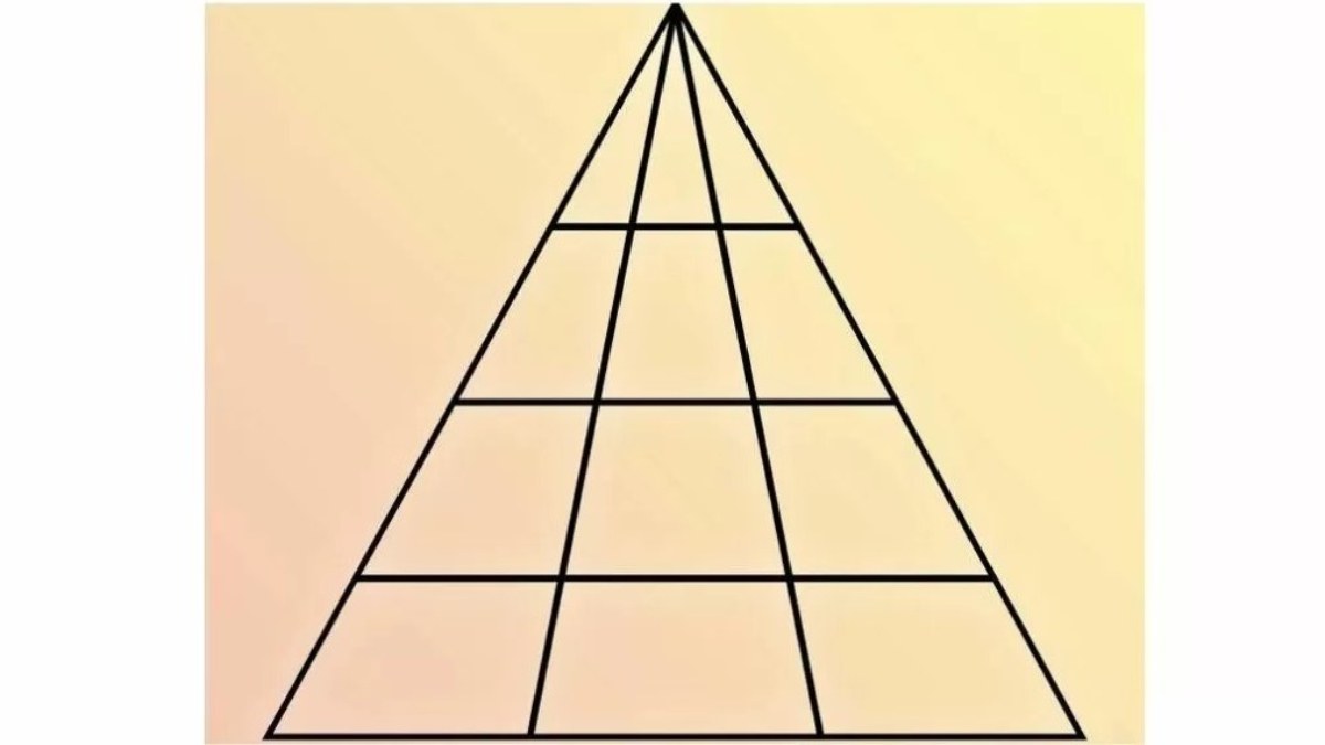IQ'nuzu test edin: Resimde toplam kaç adet üçgen var