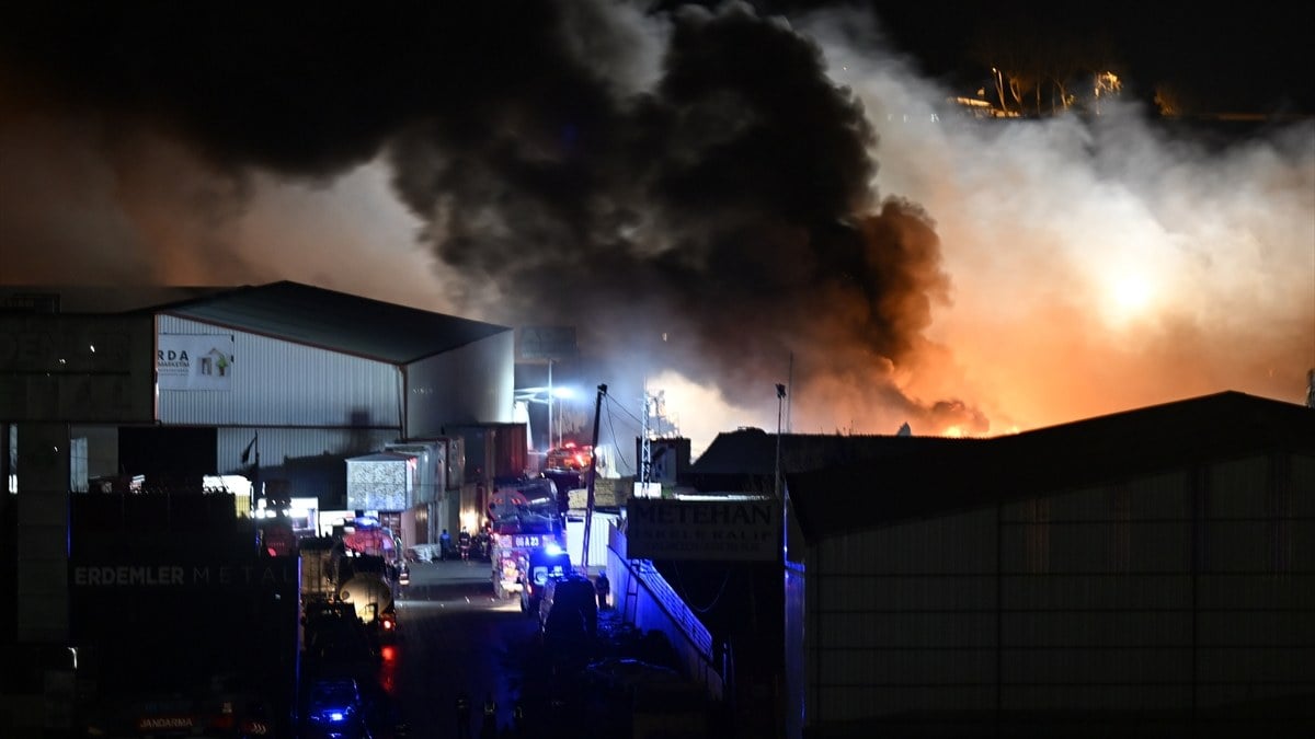 Ankara'da sanayi bölgesindeki yangına ilişkin soruşturma: 5 gözaltı