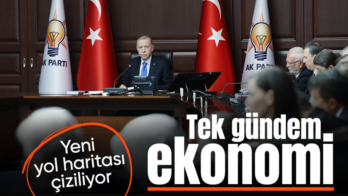 Cumhurbaşkanı Erdoğan'dan yeni yol haritasında ekonomi vurgusu