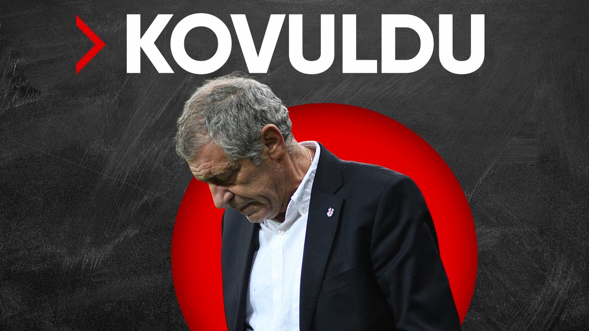 Beşiktaş'ta Fernando Santos dönemi sona erdi