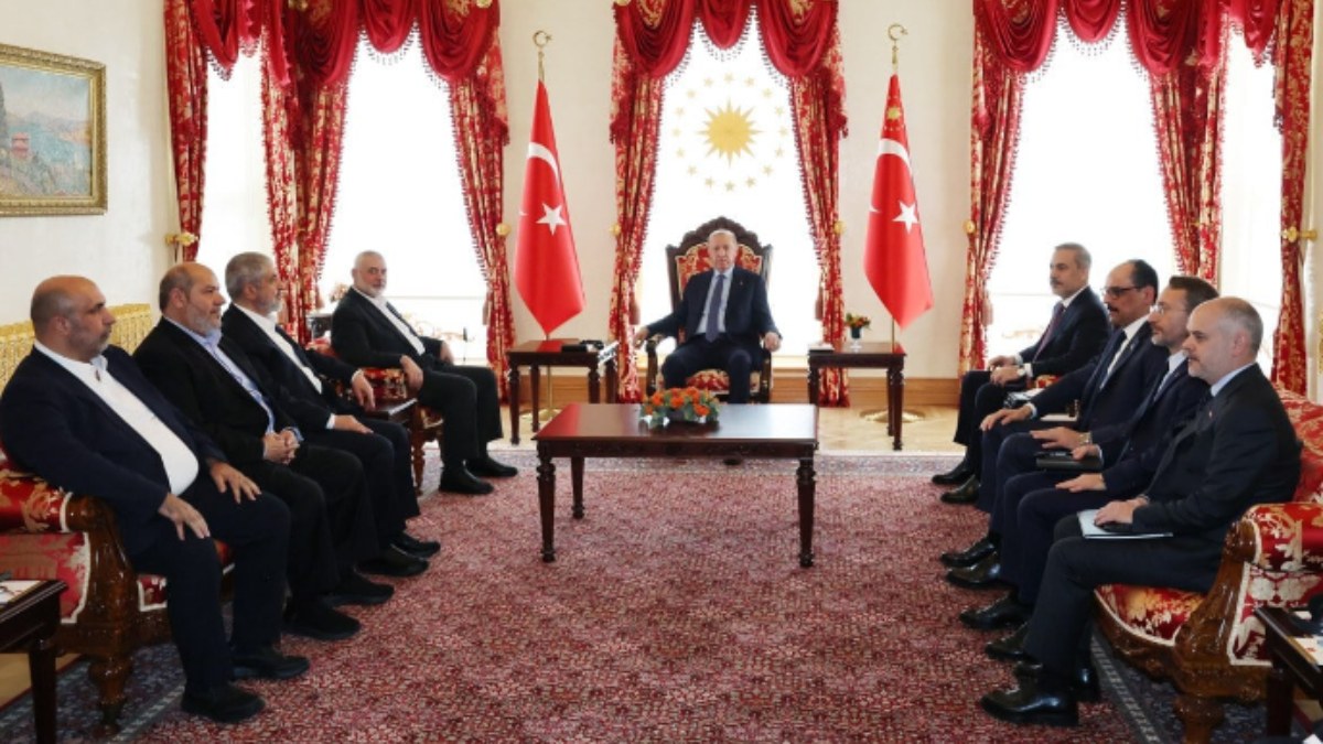 İsrail Dışişleri Bakanı Heniyye ile görüşen Cumhurbaşkanı Erdoğan'ı hedef aldı