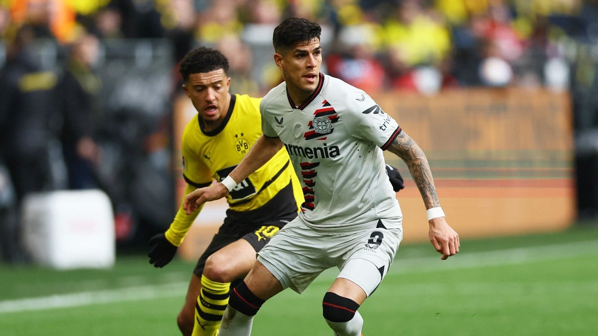 Şampiyon Bayer Leverkusen, Borussia Dortmunda deplasmanında 1 puanı son dakikada aldı