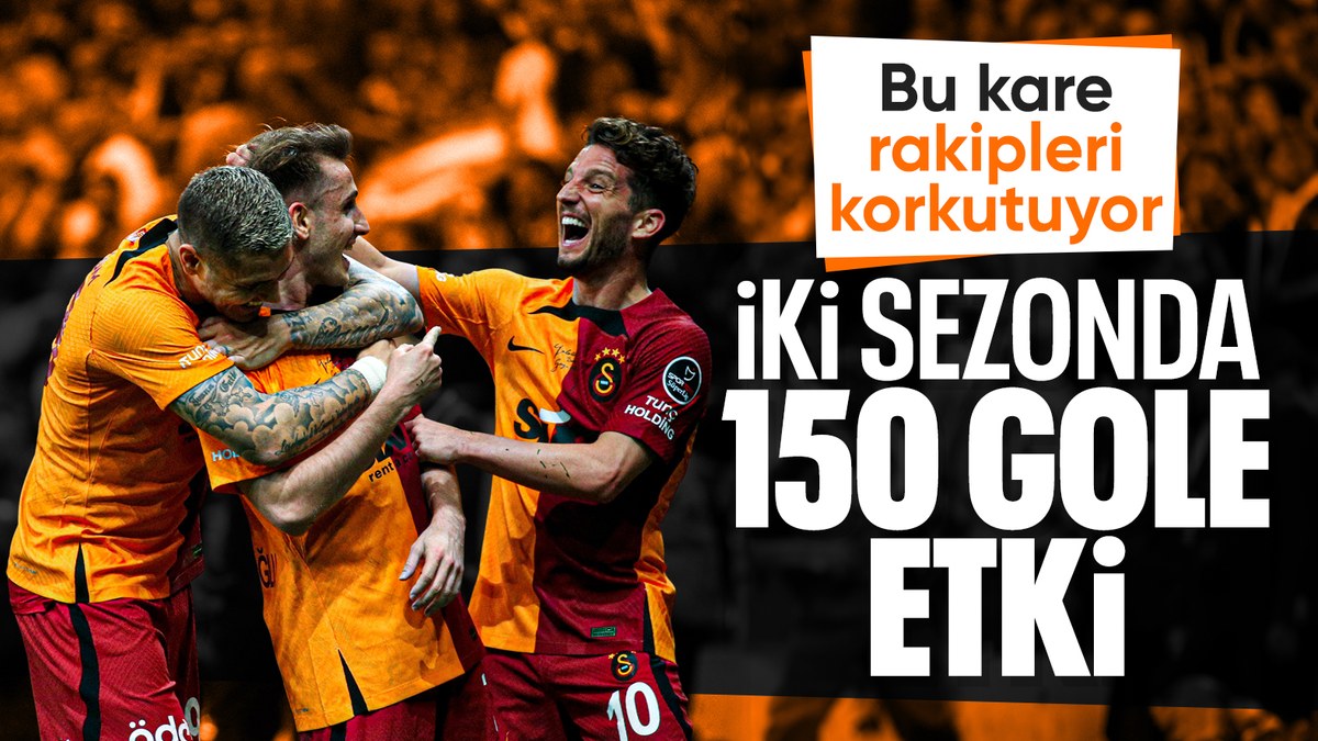 Galatasaray'da Icardi, Kerem ve Mertens rakipleri titretiyor