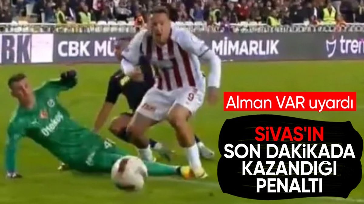 Sivasspor, Fenerbahçe karşısında son dakikada penaltı kazandı