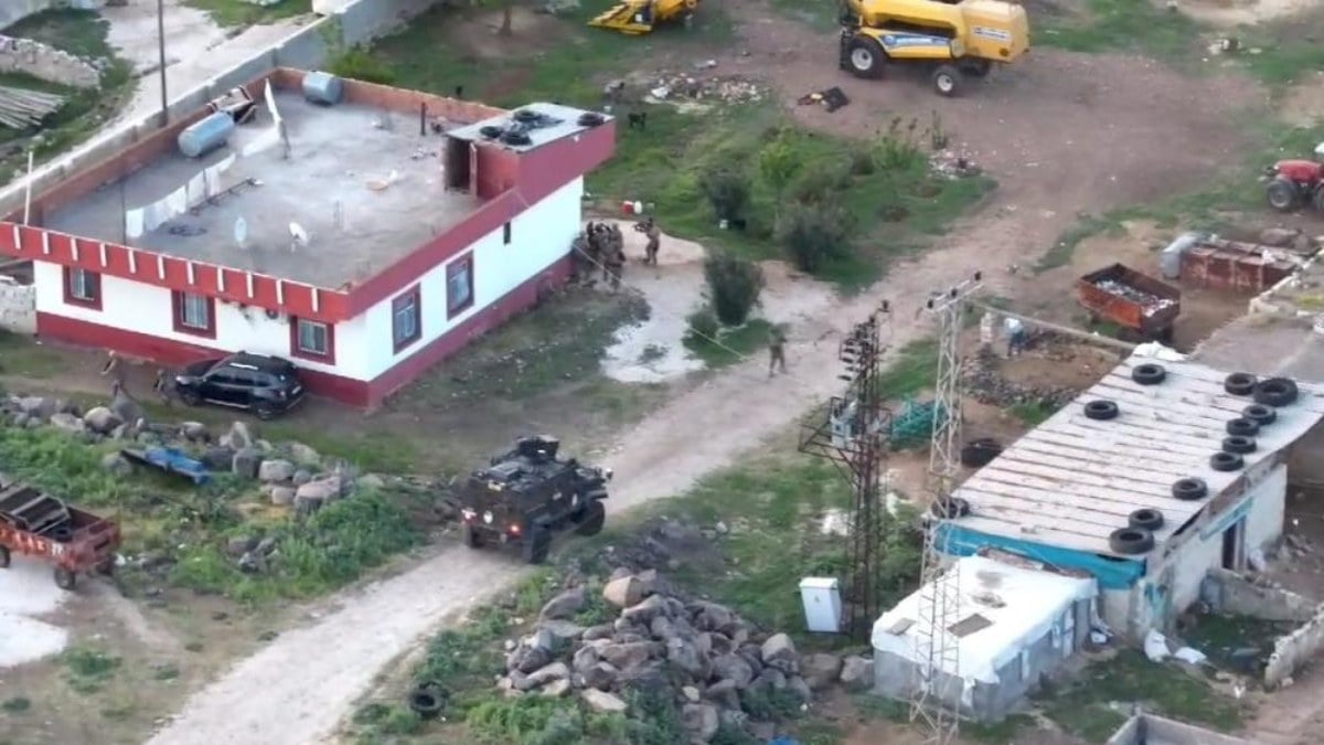 Şanlıurfa'da inayet zanlısına drone destekli operasyon