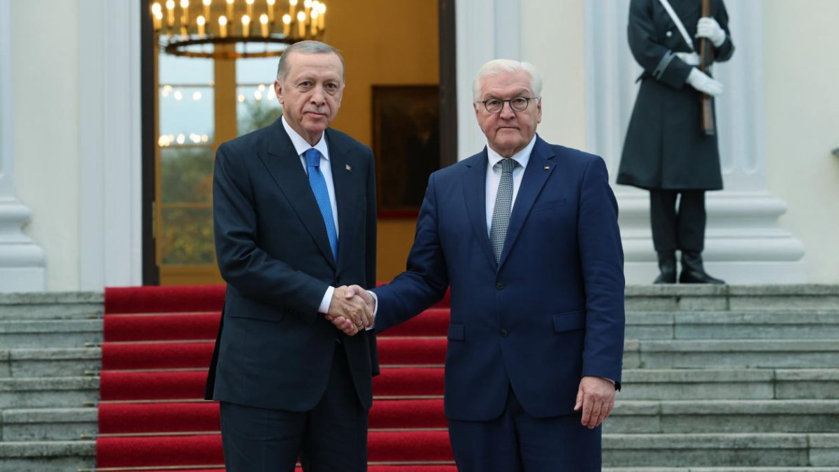 Cumhurbaşkanı Erdoğan, mevkidaşı Steinmeier ile bir araya gelecek