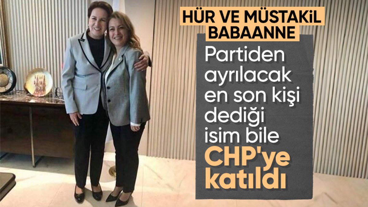 İyi Parti'den istifa eden Ayşe Sibel Yanıkömeroğlu CHP'ye katıldı