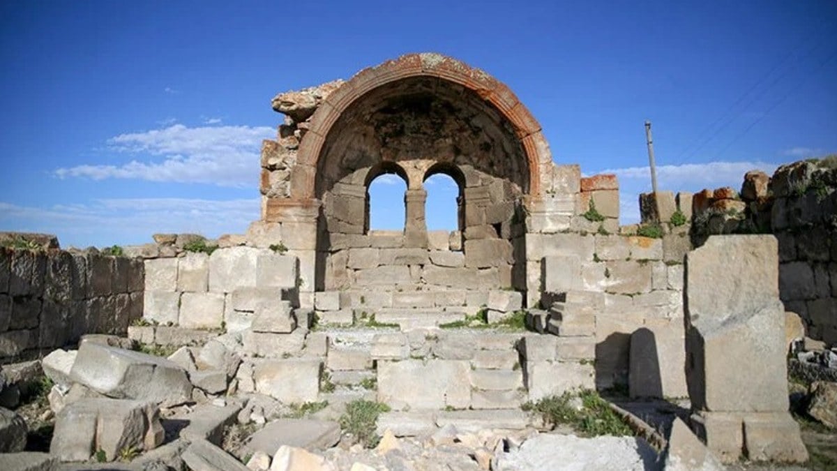 Karaman'daki tarihi Binbir Kilise'de yeni buluntu