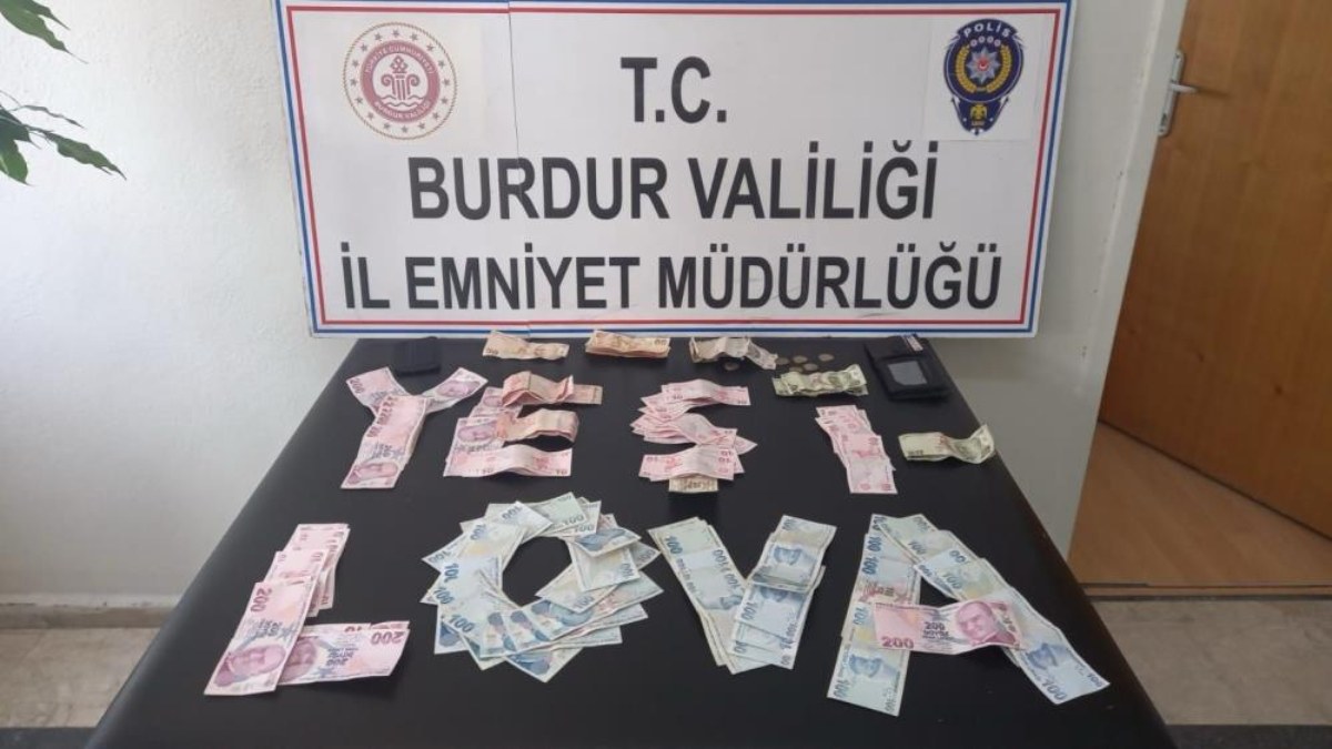 Burdur'da kıyafet değiştirip semt pazarına dadanan hırsız yakalandı