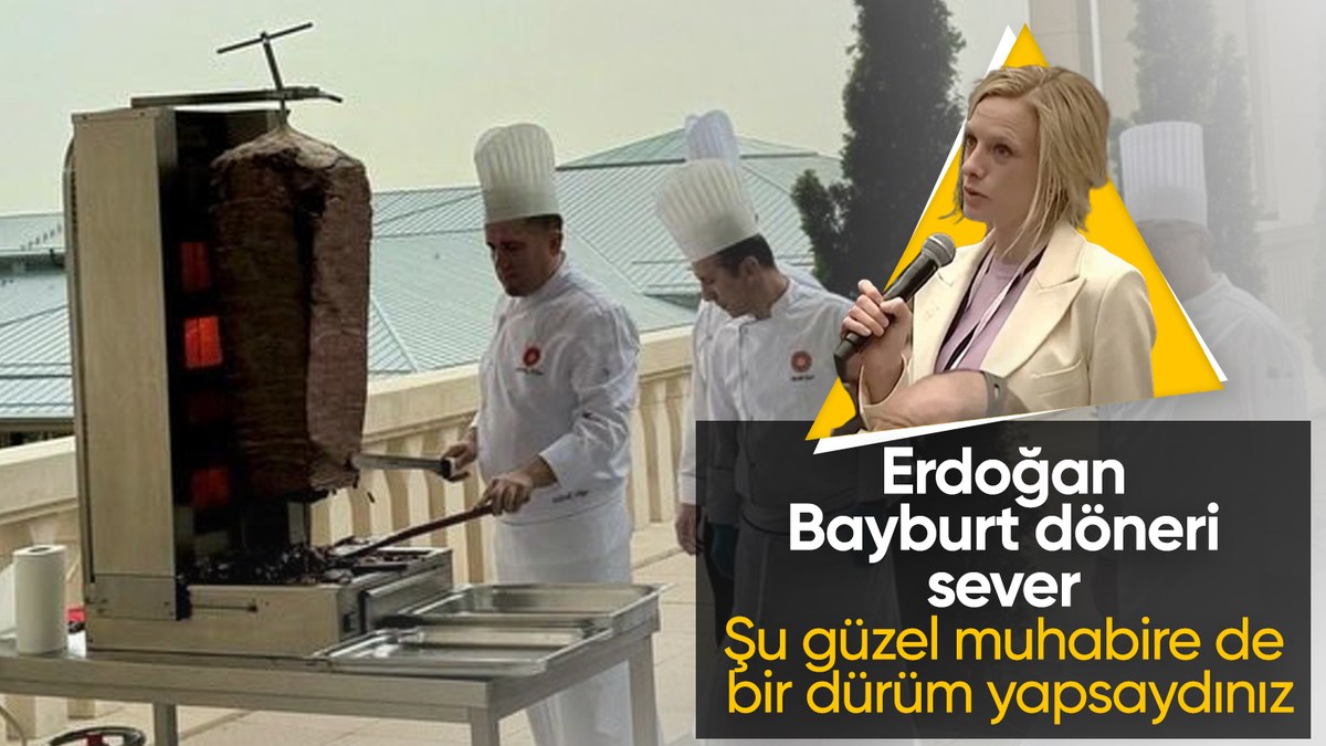 Cumhurbaşkanı Erdoğan'dan Steinmeier'e Külliye'de döner ikramı