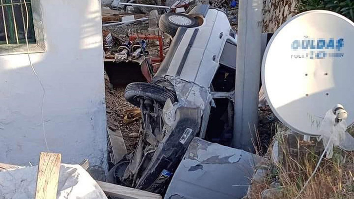 Denizli'de ölümlü kaza, sabah fark edildi