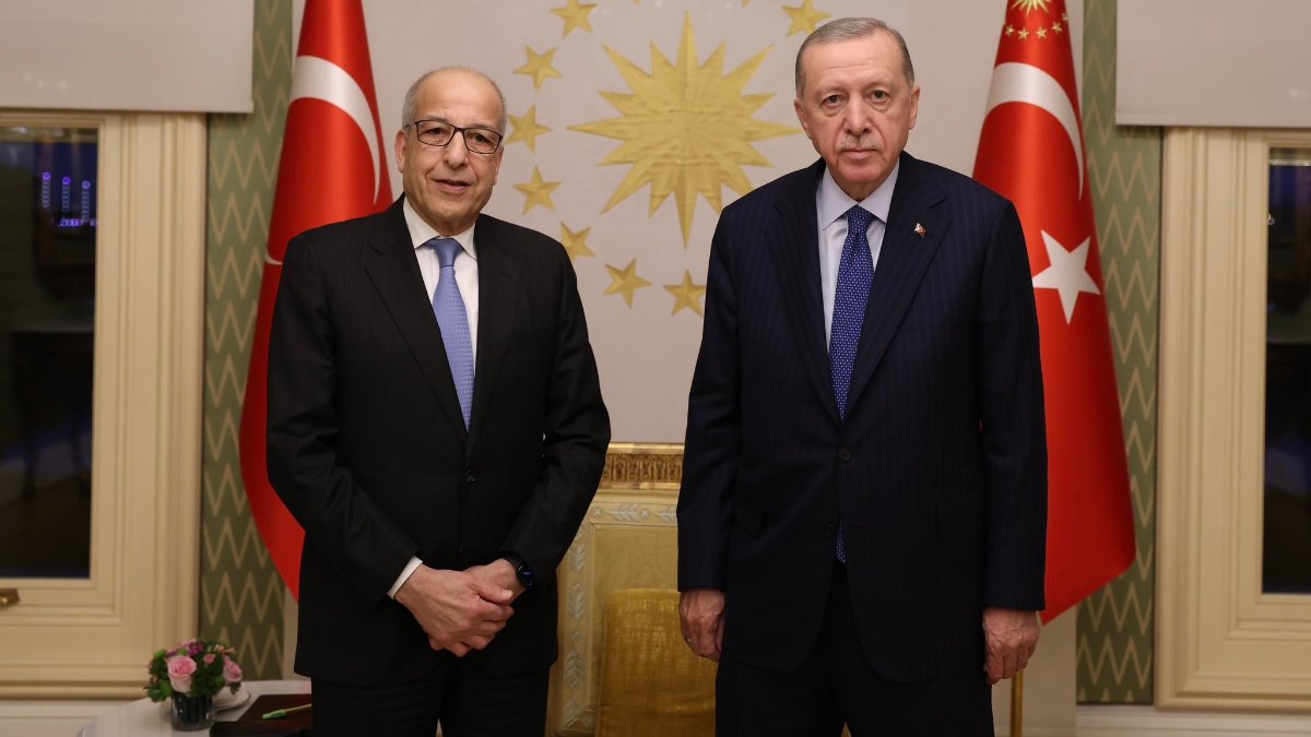 Cumhurbaşkanı Erdoğan, Libya Merkez Bankası Başkanı Kebir ile görüştü