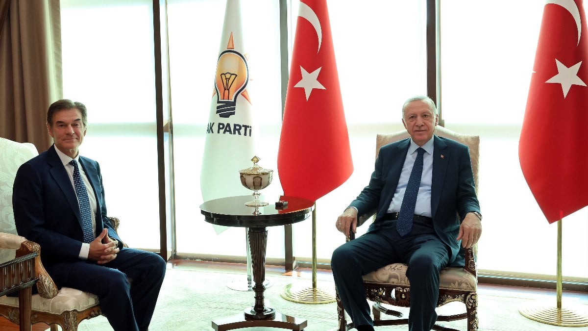 Cumhurbaşkanı Erdoğan Prof. Dr. Mehmet Öz ile görüştü