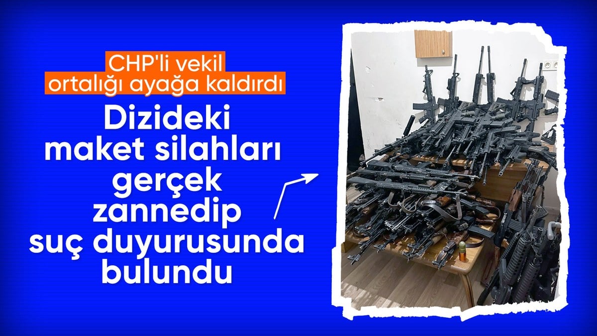 CHP'li Murat Bakan dizide kullanılan silahları gerçek sandı
