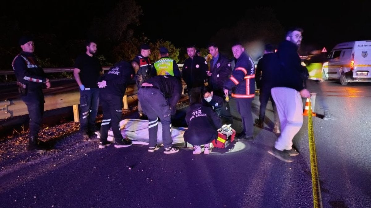 Sakarya'da feci kaza: Motosiklet sürücüsü hayatını kaybetti