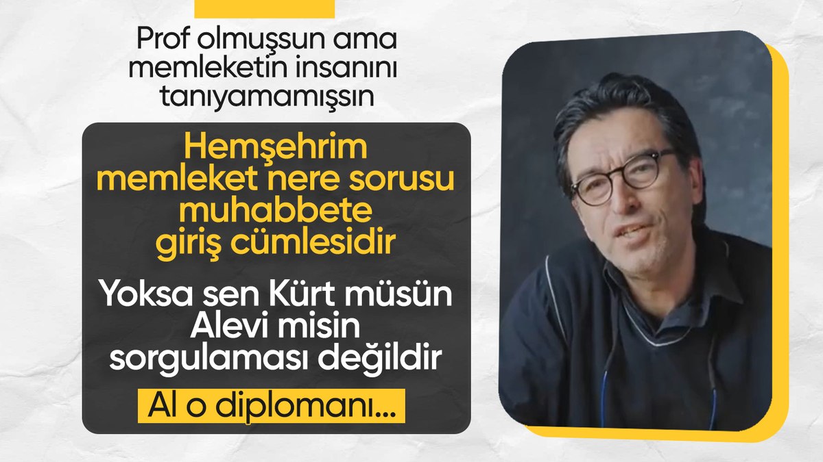 Besim Dellaloğlu: Nerelisin diye soran biri taşralıdır