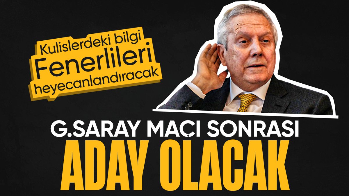 Fenerbahçe'de Aziz Yıldırım bombası! Galatasaray derbisinden sonra aday olacak