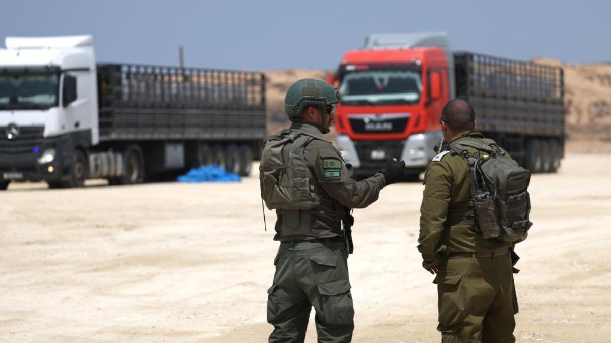 Yahudi yerleşimciler, Ürdün sınırında insani yardım konvoyuna saldırdı