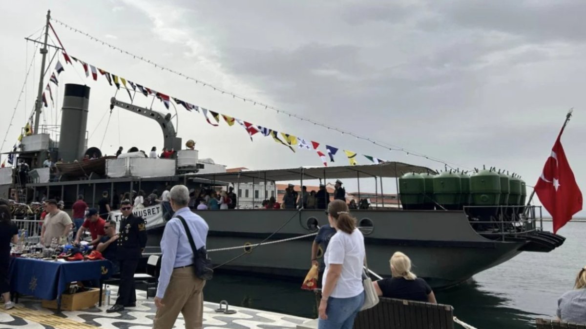 TCG Nusret Müze Gemisi, KKTC'de halkın ziyaretine açılıyor