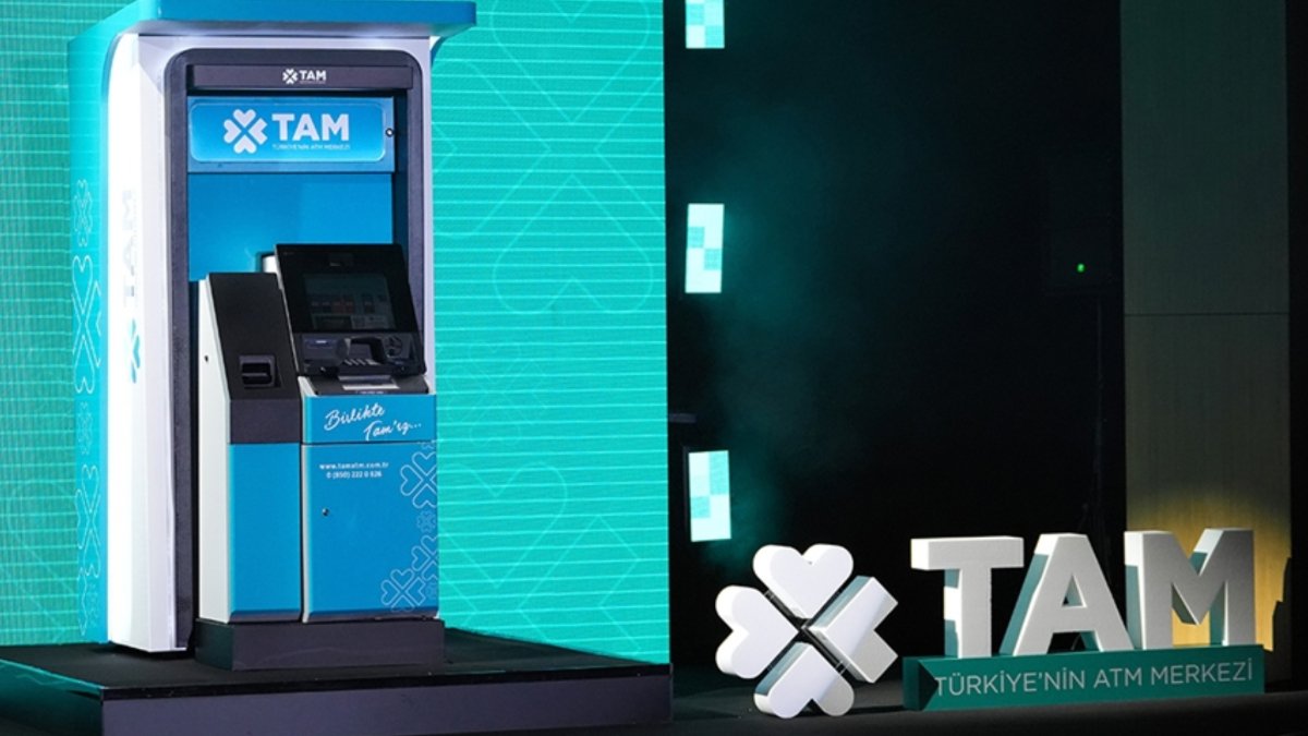 Yedi kamu bankasının hizmeti tek ATM'de toplandı