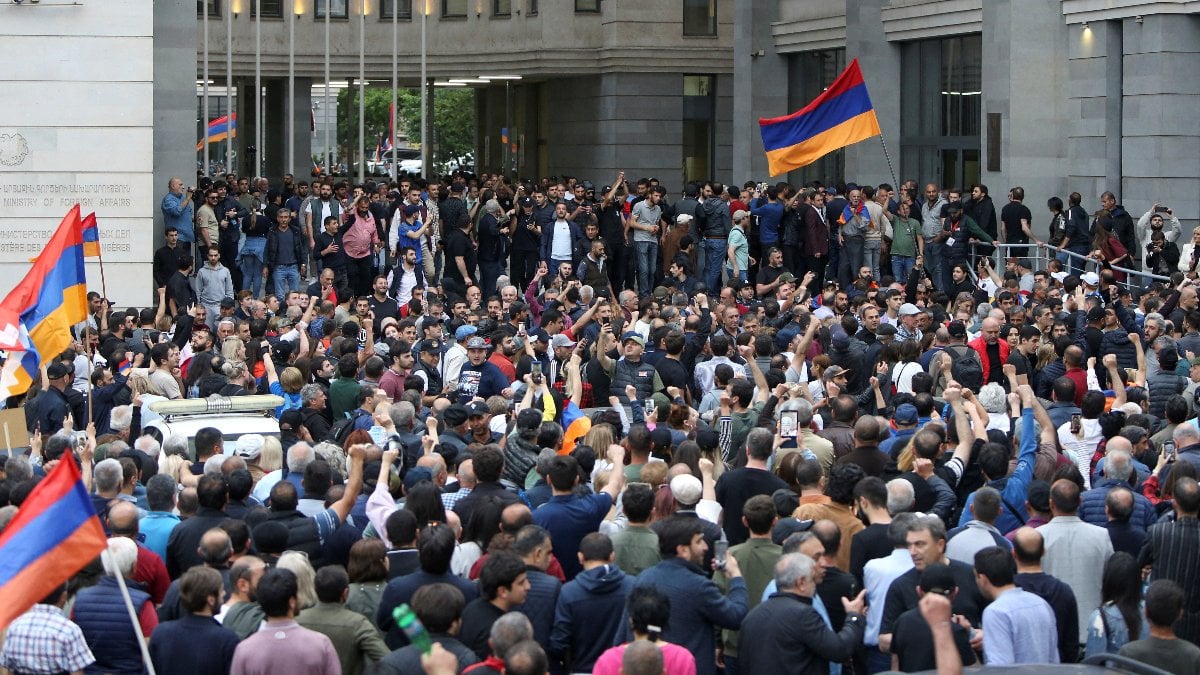 Ermenistan'da sivil itaatsizlik eylemi: Gözaltılar var