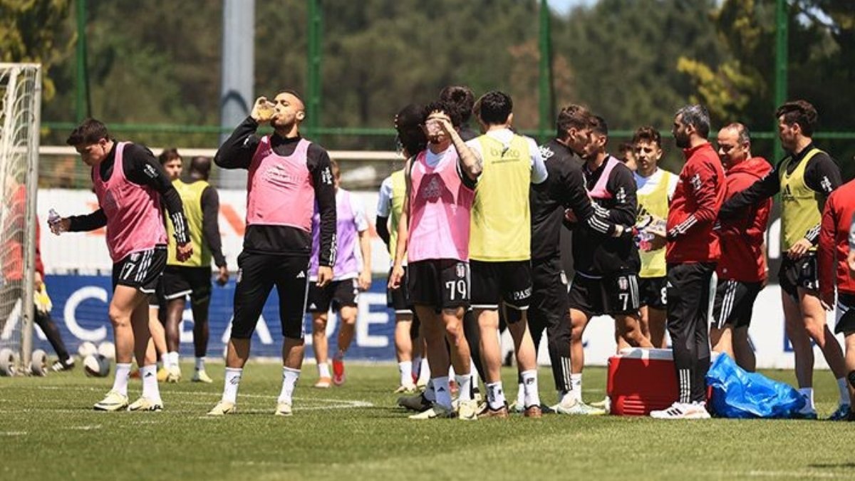 Beşiktaş, Hatayspor maçının hazırlıklarına devam etti
