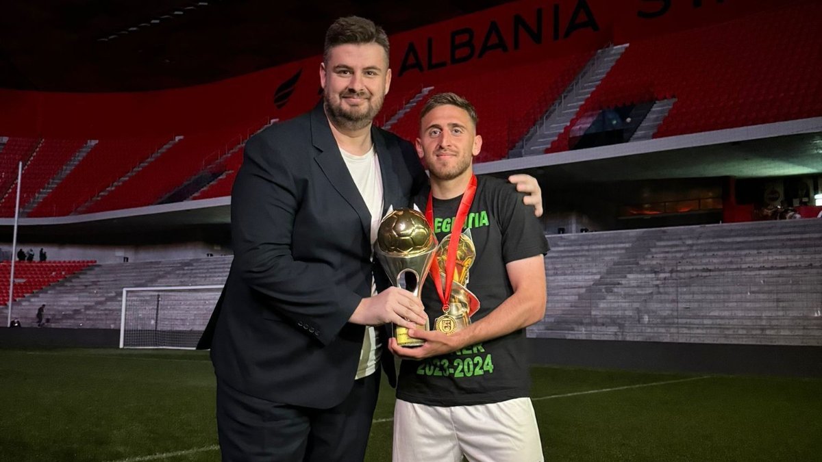 Arnavutluk Kupası'nı Melih İbrahimoğlu’nun forma giydiği Egnatia kazandı