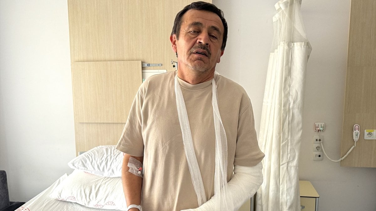 Aksaray'da öğretmene okulun bahçesinde sopalı saldırı