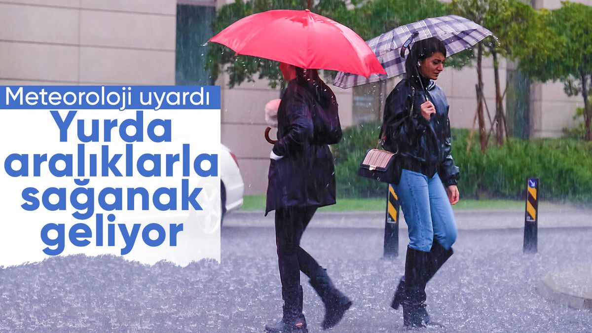 Meteoroloji sağanak yağış uyarısı yaptı: Günlerce sürecek