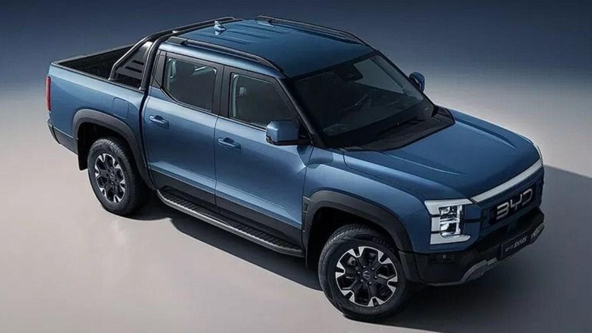 BYD, şarj edilebilir hibrit pickup modeli Shark'ı tanıttı