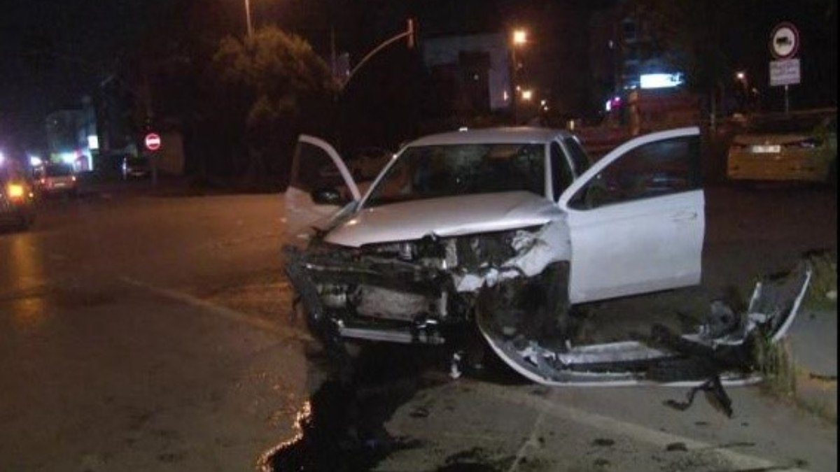 Pendik'te trafik kazası: 4 yaralı